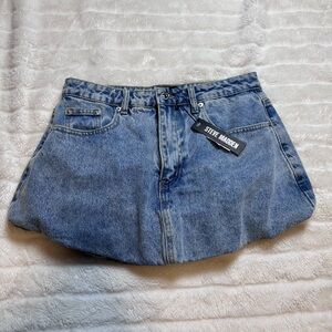 NWT Steve Madden Classic Blue Mini Skirt  SIZE 26